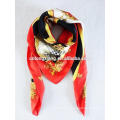 Китай Профессиональные печатные шелковые шарфы, оптовая продажа Custom Twill Silk Scarf